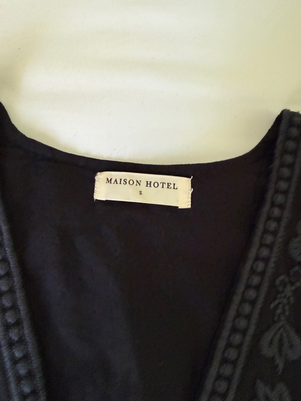 Maison Hotel Embroidered Freddie Vest - small - Picture 7 of 15